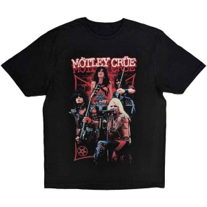 Motley Crue - Live Montage Red Uni Bl i gruppen MERCH / T-Shirt / Rockoff_Nya April24 hos Bengans Skivbutik AB (5534698r)