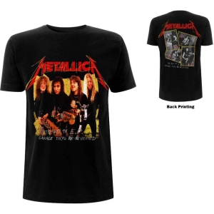 Metallica - Garage Photo Yellow Uni Bl i gruppen MERCH / T-Shirt / Rockoff_Nya April24 hos Bengans Skivbutik AB (5534993r)