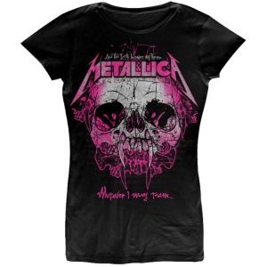 Metallica - Wherever I May Roam Lady Bl T-shirt i gruppen MERCH / T-Shirt / Rockoff_Nya April24 hos Bengans Skivbutik AB (5534995r)