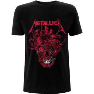 Metallica - Heart Skull Uni Bl i gruppen MERCH / T-Shirt / Rockoff_Nya April24 hos Bengans Skivbutik AB (5534999r)