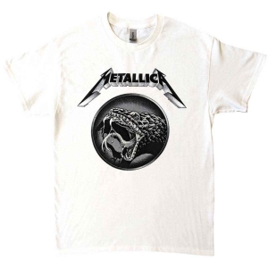 Metallica - Black Album Poster Uni Wht i gruppen MERCH / T-Shirt / Rockoff_Nya April24 hos Bengans Skivbutik AB (5535005r)