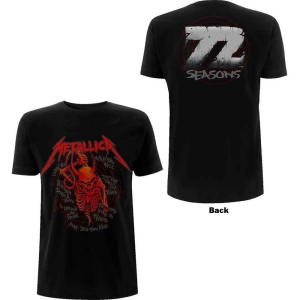 Metallica - Skull Screaming Red 72 Seasons Uni Bl i gruppen MERCH / T-Shirt / Rockoff_Nya April24 hos Bengans Skivbutik AB (5535008r)