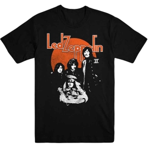 Led Zeppelin - Orange Circle Uni Bl i gruppen MERCH / T-Shirt / Rockoff_Nya April24 hos Bengans Skivbutik AB (5535317r)