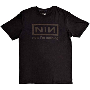 Nine Inch Nails - Now Im Nothing Uni Bl i gruppen MERCH / T-Shirt / Rockoff_Nya April24 hos Bengans Skivbutik AB (5535340r)