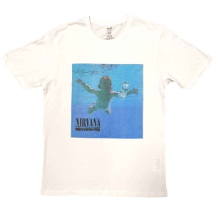 Nirvana - Nevermind Album Uni Wht i gruppen MERCH / T-Shirt / Rockoff_Nya April24 hos Bengans Skivbutik AB (5535628r)