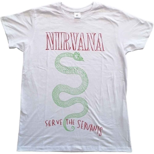 Nirvana - Serve The Servants Uni Wht i gruppen MERCHANDISE / T-shirt / Metal hos Bengans Skivbutik AB (5535630r)