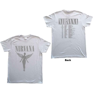 Nirvana - In Utero Tour Uni Wht i gruppen MERCH / T-Shirt / Rockoff_Nya April24 hos Bengans Skivbutik AB (5535631r)