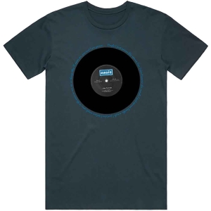 Oasis - Live Forever Single Uni Denim i gruppen MERCH / T-Shirt / Rockoff_Nya April24 hos Bengans Skivbutik AB (5535639r)