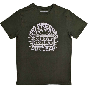 Outkast - So Fresh Uni Green i gruppen MERCHANDISE / T-shirt / Hip Hop-Rap hos Bengans Skivbutik AB (5535642r)