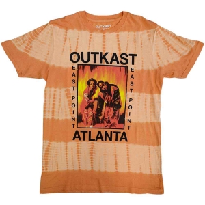 Outkast - Atlanta Uni Orange Dip-Dye i gruppen MERCHANDISE / T-shirt / Hip Hop-Rap hos Bengans Skivbutik AB (5535643r)