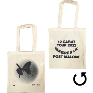 Post Malone - Spotlight 2023 Tour Natrl Tote B i gruppen MERCHANDISE / Merch / Hip Hop-Rap hos Bengans Skivbutik AB (5535684)