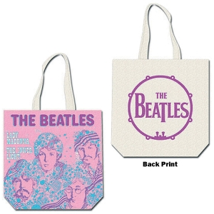 The Beatles - Lady Madonna Cotton Pink Tote B i gruppen MERCHANDISE / Merch / Pop-Rock hos Bengans Skivbutik AB (5535694)