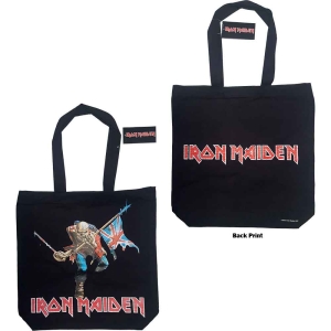 Iron Maiden - Trooper Cotton Tote B i gruppen MERCHANDISE / Merch / Metal hos Bengans Skivbutik AB (5535718)