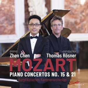 Zhen Chen Kurpfalzisches Kammerorc - Mozart: Piano Concertos No. 15 & 21 i gruppen CD / Nyheter hos Bengans Skivbutik AB (5535732)