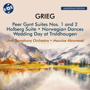 Utah Symphony Orchestra Maurice Ab - Grieg: Orchestral Works i gruppen CD / Nyheter hos Bengans Skivbutik AB (5535733)