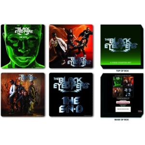 Black Eyed Peas - 4 Piece Coaster Set In Presentation Coas i gruppen MERCHANDISE / Merch / Hip Hop-Rap hos Bengans Skivbutik AB (5535848)