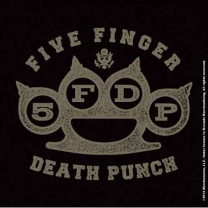 Five Finger Death Punch - Brass Knuckle Individual Cork Coast i gruppen MERCHANDISE / Merch / Metal hos Bengans Skivbutik AB (5535862)