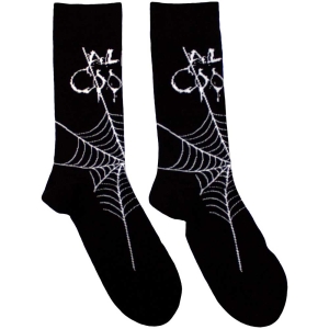 Alice Cooper - Web Uni Bl Socks (Eu 40-45) i gruppen MERCHANDISE / Merch / Metal hos Bengans Skivbutik AB (5536096)