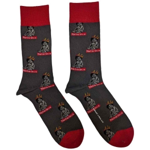 Biggie Smalls - Notorious Baby Uni Char Socks (Eu 40-45) i gruppen MERCHANDISE / Merch / Hip Hop-Rap hos Bengans Skivbutik AB (5536104)