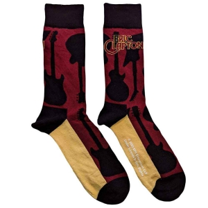 Eric Clapton - Guitars Uni Red Socks (Eu 40-45) i gruppen MERCHANDISE / Merch / Blues hos Bengans Skivbutik AB (5536114)