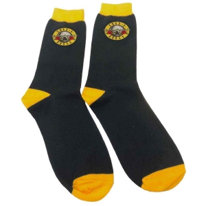 Guns N Roses - Circle Logo Uni Bl Socks (Eu 40-45) i gruppen MERCHANDISE / Merch / Metal hos Bengans Skivbutik AB (5536117)