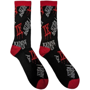 Ice Nine Kills - Logos Uni Bl Socks (Eu 40-45) i gruppen MERCHANDISE / Merch / Metal hos Bengans Skivbutik AB (5536125)