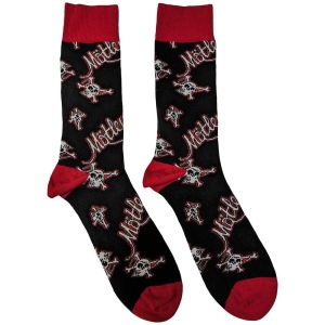 Motley Crue - Feelgood Repeat Uni Bl Socks (Eu 40-45) i gruppen MERCHANDISE / Merch / Metal hos Bengans Skivbutik AB (5536144)