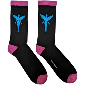 Nirvana - In Utero Blue Angel Bl Socks (Eu 40-45) i gruppen MERCHANDISE / Merch / Metal hos Bengans Skivbutik AB (5536158)