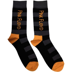 Pink Floyd - Orange Logo Uni Bl Socks (Eu 39-45) i gruppen MERCHANDISE / Merch / Pop-Rock hos Bengans Skivbutik AB (5536176)