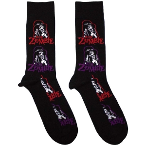 Rob Zombie - Multicolour Repeats Bl Socks (Eu 40-45) i gruppen MERCHANDISE / Merch / Metal hos Bengans Skivbutik AB (5536185)