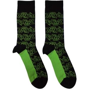 Rob Zombie - Logo Repeat Uni Bl Socks (Eu 40-45) i gruppen MERCHANDISE / Merch / Metal hos Bengans Skivbutik AB (5536186)