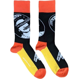 Sex Pistols - God Save The Queen Bl Socks (Eu 40-45) i gruppen MERCHANDISE / Merch / Punk hos Bengans Skivbutik AB (5536199)