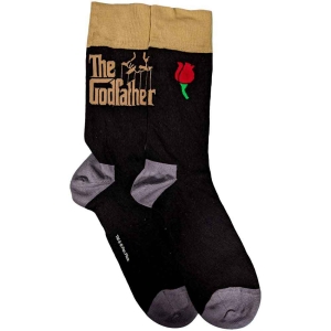 The Godfather - Logo Gold Uni Bl Socks (Eu 40-45) i gruppen MK Export CDON Merch hos Bengans Skivbutik AB (5536252)