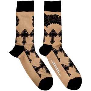 Tupac - Crosses Uni Sand Socks (Eu 40-45) i gruppen MERCHANDISE / Merch / Hip Hop-Rap hos Bengans Skivbutik AB (5536257)