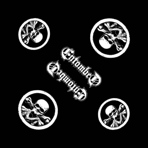 Entombed - Skull Logo Bandana i gruppen MERCHANDISE / Merch / Metal hos Bengans Skivbutik AB (5536290)