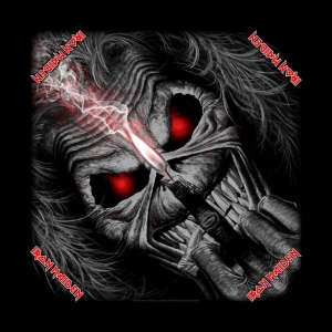 Iron Maiden - Eddie Candle Finger Bandana i gruppen MERCHANDISE hos Bengans Skivbutik AB (5536301)