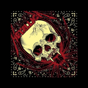 Metallica - Spider Skull Bandana i gruppen MERCHANDISE / Merch / Metal hos Bengans Skivbutik AB (5536313)