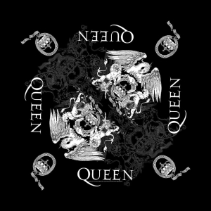 Queen - Crest Bandana i gruppen MERCHANDISE hos Bengans Skivbutik AB (5536332)