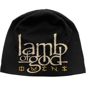 Lamb Of God - Omens Jd Print Beanie H i gruppen MERCHANDISE hos Bengans Skivbutik AB (5536469)