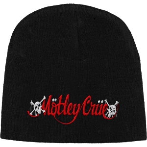 Motley Crue - Dr Feelgood Logo Beanie H i gruppen MERCHANDISE hos Bengans Skivbutik AB (5536482)