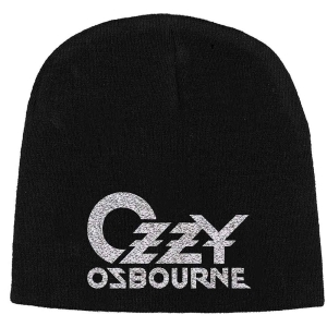 Ozzy Osbourne - Logo Beanie H i gruppen MERCHANDISE hos Bengans Skivbutik AB (5536496)