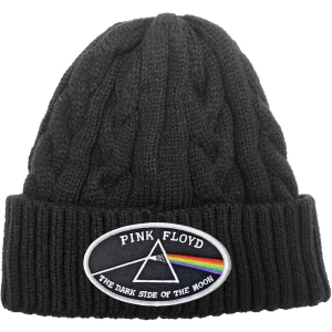 Pink Floyd - Dsotm Oval White Border Bl Cable-Knit Be i gruppen MERCHANDISE hos Bengans Skivbutik AB (5536509)