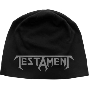 Testament - Logo Jd Print Beanie H i gruppen MERCHANDISE hos Bengans Skivbutik AB (5536538)