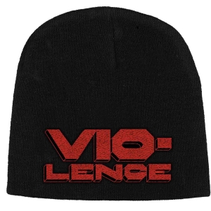 Vio-Lence - Logo Beanie H i gruppen MERCHANDISE hos Bengans Skivbutik AB (5536560)