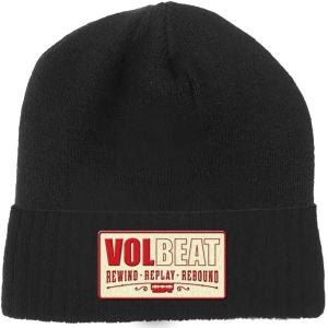 Volbeat - Rewind, Replay, Rebound Bl Beanie H i gruppen MERCHANDISE / Merch / Metal hos Bengans Skivbutik AB (5536562)