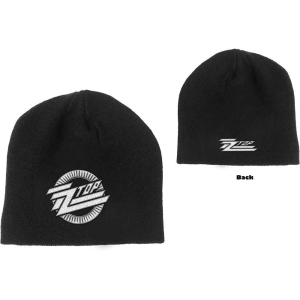 Zz Top - Circle Logo Bl Beanie H i gruppen MERCHANDISE hos Bengans Skivbutik AB (5536569)