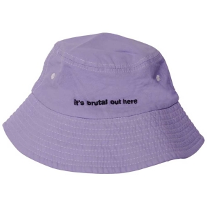 Olivia Rodrigo - It's Brutal Out.. Purp Onesize Bucket Ha i gruppen MERCHANDISE hos Bengans Skivbutik AB (5536574)