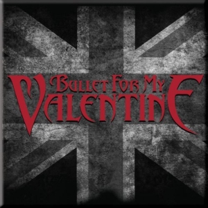 Bullet For My Valentine - Uk Flag Magnet i gruppen MERCHANDISE hos Bengans Skivbutik AB (5536626)