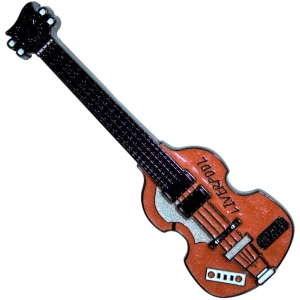 Rock Off - Mathew Street Brown Bass Magnet i gruppen MERCHANDISE / Merch / Annet hos Bengans Skivbutik AB (5536679)