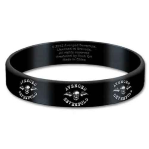 Avenged Sevenfold - Death Bat Gum Wristband i gruppen MERCHANDISE / Merch / Metal hos Bengans Skivbutik AB (5536774)